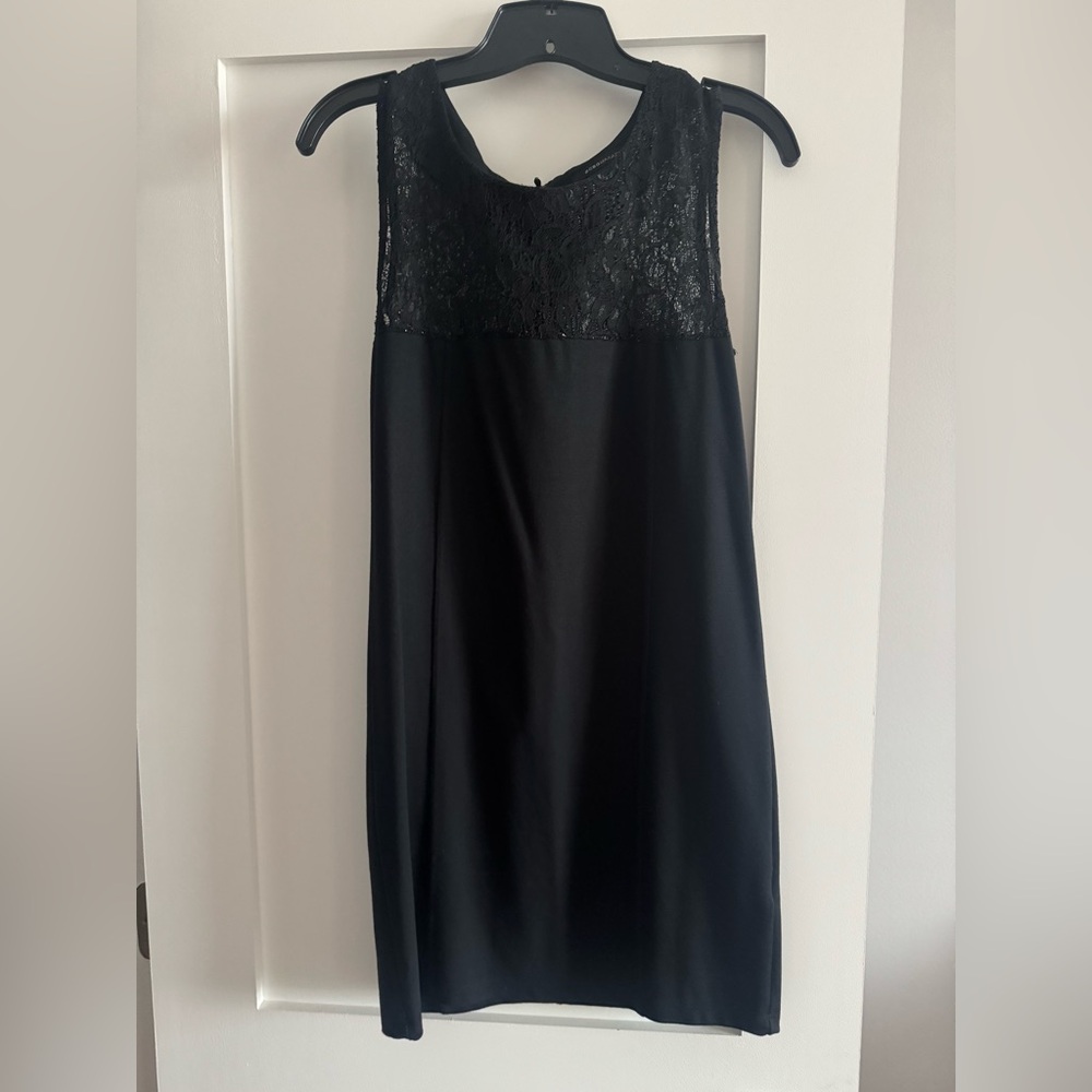 BCBG Maxazaria Lace Little Black Dress Size M LBD